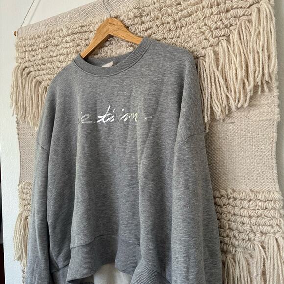 NWOT: Cinq a Sept Je T’aime Brandy Pullover Sweatshirt - Picture 2 of 6